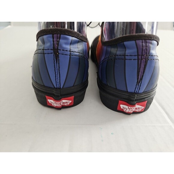 VANS Refract Rainbow Black Skater Shoes Men's 5 Women's 6.5 Unisex Pride NWT - Picture 5 of 9